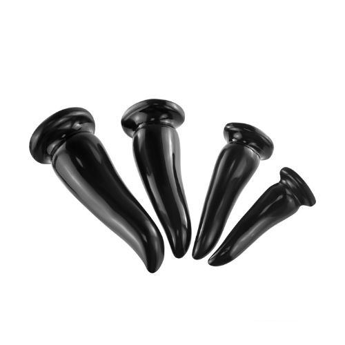 Thick Butt Plugs, 8.1 inch Soft Tentacle women & Men  - Side View