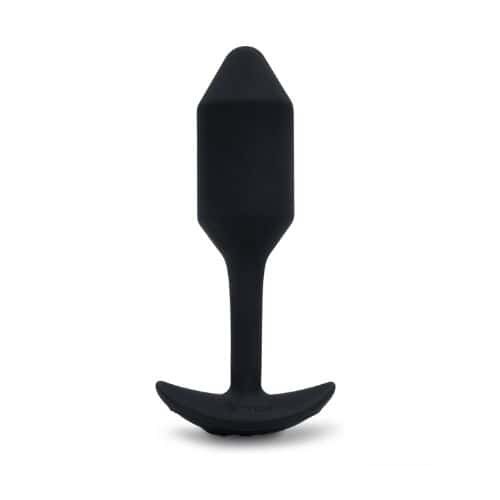 B-Vibe Vibrating Snug Butt Plug Black