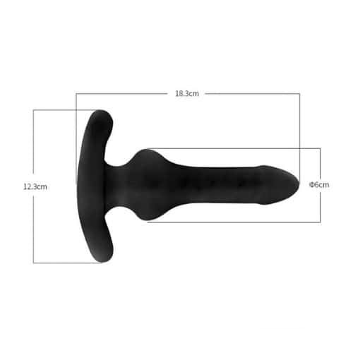 Perfect Fit Hump Gear Penetration Butt Plug - Detail View