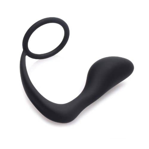 Prostatic Play Prostate Stimulator and Cock Ring - Side View