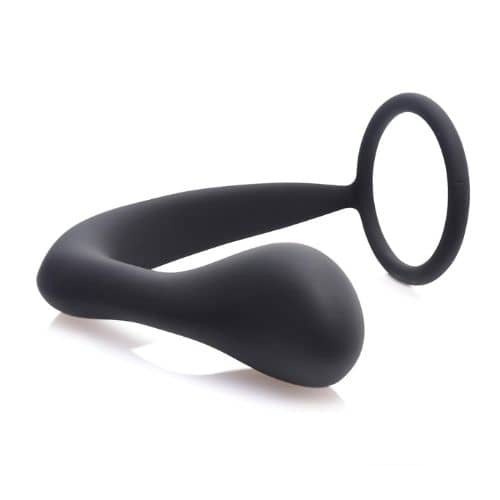 Prostatic Play Prostate Stimulator and Cock Ring - Detail View