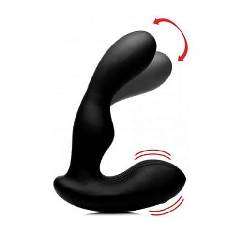 Alpha-Pro 7X P Stroke Silicone Prostate Stimulator - Side View