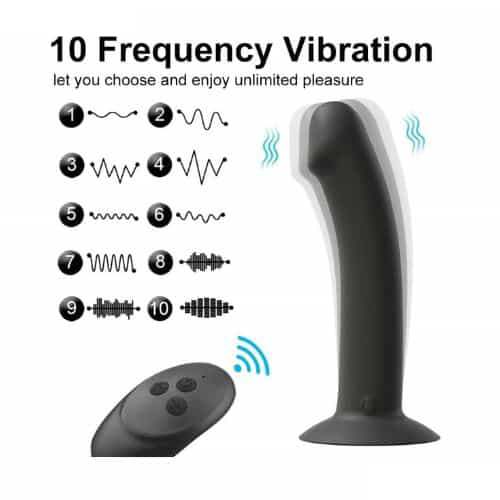New Soft Anal Plug Prostate Massager - Back View