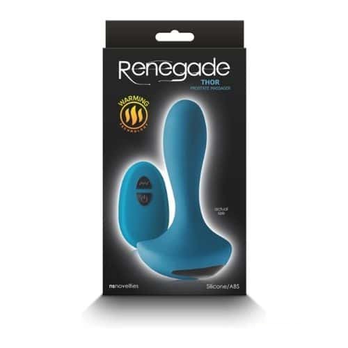 NS Novelties Renegade Thor Prostate Massager - Back View
