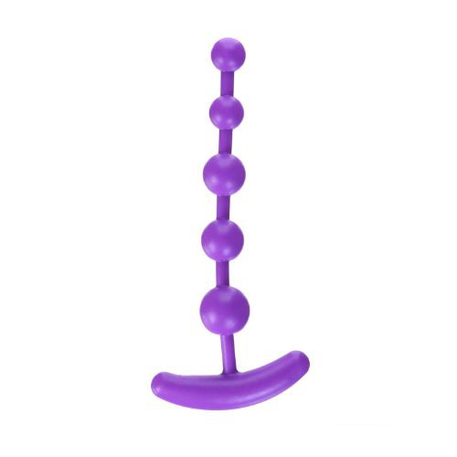 Kinx Classic Anal Beads, Purple, 6.25 Inch