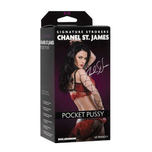 Doc Johnson Signature Chanel St James Pornstar Pocket Pussy - Back View
