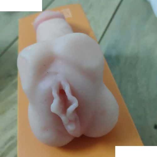 2 in 1 Design Dildo Realistic Vagina Pocket Pussy - Detail View