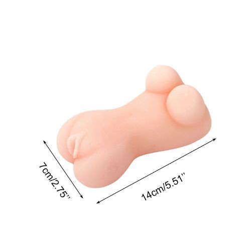 Virgin Lady Mini Sex Doll For Men - Back View