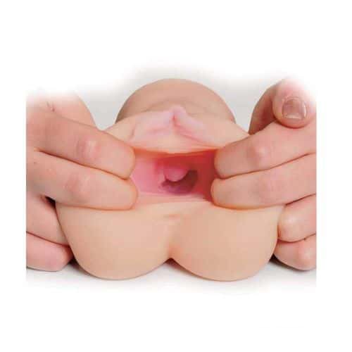 Fuck Me Silly To Go Vagina Ultra  Realistic Pocket Pussy  - Back View
