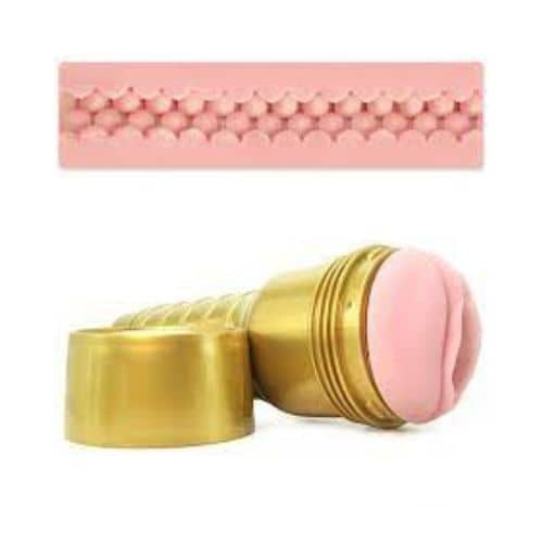 Stu Stamina Male Masturbators Flashlight Gold - Detail View