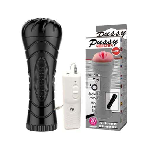 Vibrating Pussy Masturbators Fleshlight With 7 Speed Remote