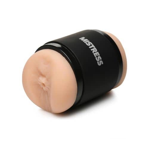 Mistress Double Shot BioSkin Pussy and Ass Stroker for Men - Side View