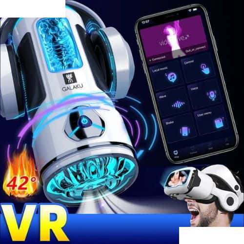 Galaku App Control Automatic Masturbation Cup For Men  - Detail View