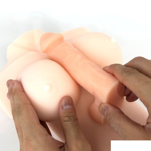 Half Body Silicon Sex Doll For Men - Side View