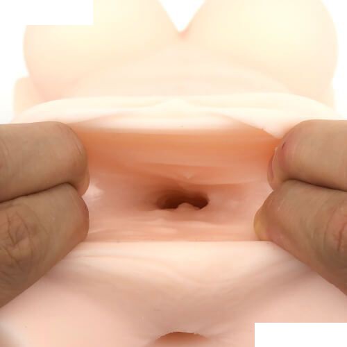 Half Body Silicon Sex Doll For Men - Back View