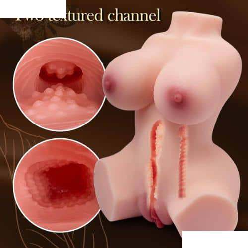 Half Silicon Realistic Sex Doll For Men  - Detail View