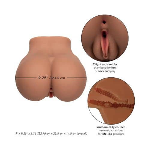 CalExotics Booty Life Size Adult Male Sex Toy Doll for Men - Back View
