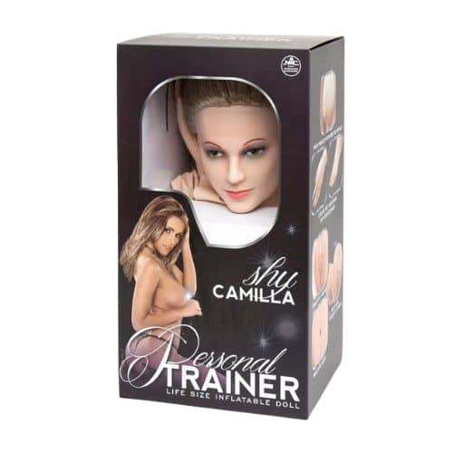 Shy Camilla Realistic Vagina and Ass Vibrating Inflatable Sex Doll - Back View