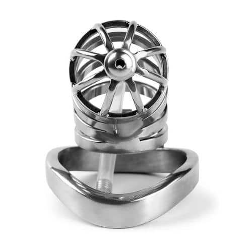  Chastity cage for Men Steel Chastity Devices Cock cage - Detail View