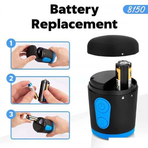 Male Enhancement Growth Pump Pump for Man  - Back View
