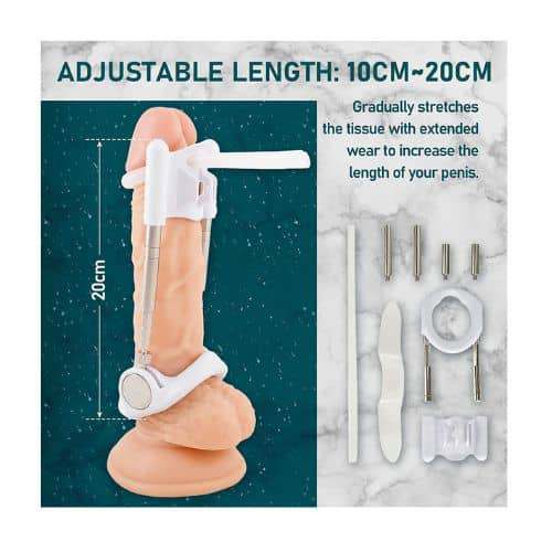 ExtendPro Penile Traction Device Kit - Back View
