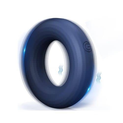 Vibrating Cock Ring with Unique O-Shape Design