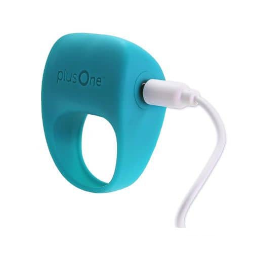 plusOne Vibrating Ring for Couples or Individuals - Side View