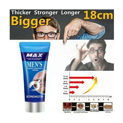 Max Male Penis Enlargement Cream - Side View