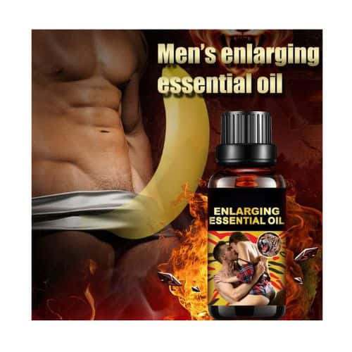 Men Penis Massage Oil for Sex Erection Cream - Side View
