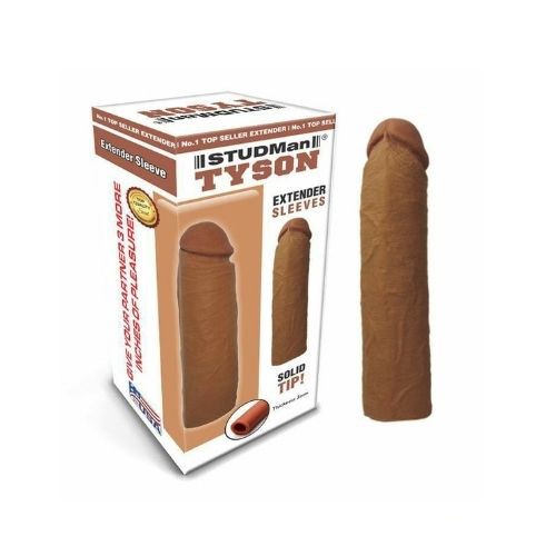 Studman Tyson Silicon Penis Extender Sleeve - Front View
