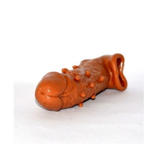 Studman Spiky Silicon Penis Extender Sleeve - Side View