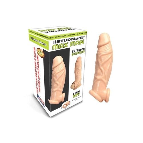 Studman Max Man Silicon Penis Extender Sleeve - Front View
