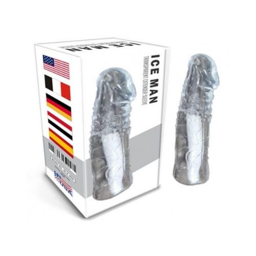Ice Man Transparent Clear Penis Sleeve