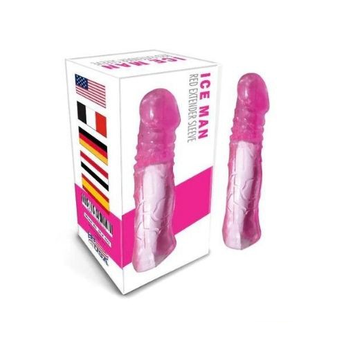 Ice Man Transparent Clear Penis Sleeve