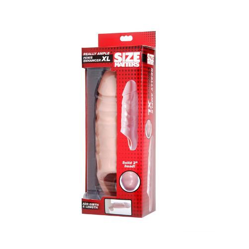 Size Maters Penis Enhancer X-Large  Penis Sleeve - Back View
