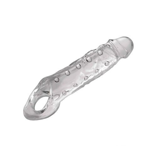 Size Maters Clearly Ample Penis Enhancer Penis Sleeve