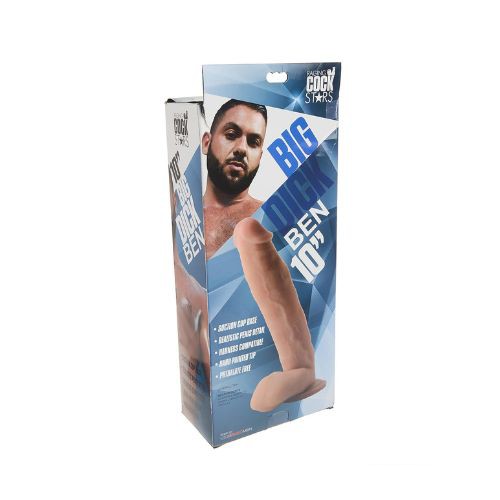 Big Dick Ben 12 Inch Realistic Dildo - Back View