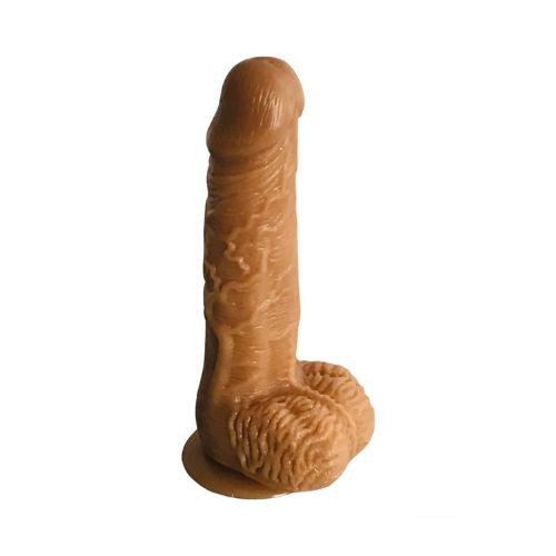 Remote Controlled G-Spot Vibrator Dildo - Side View