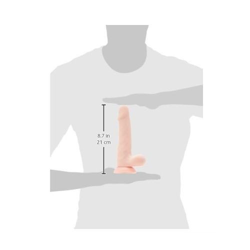 Disco Dick Donnie Rotating Remote Vibrating Dildo  - Back View