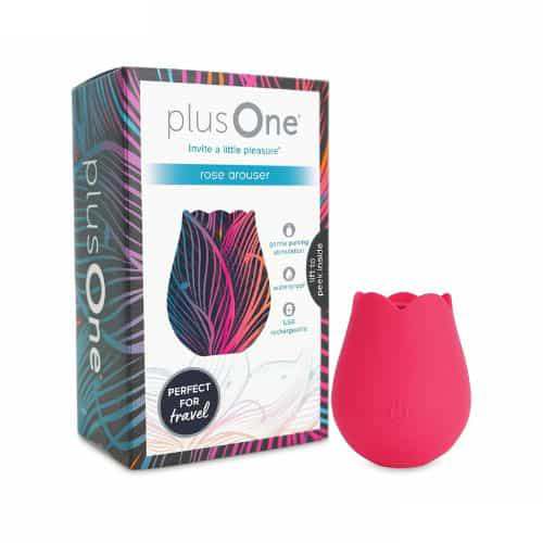 plusOne Rose Vibrator for Women - Front View
