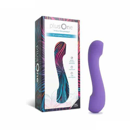 plusOne Thumping Arouser G-spot Vibrator  - Front View