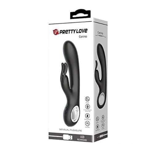 Pretty Love Carina 7 Function Rabbit Vibrator - Back View