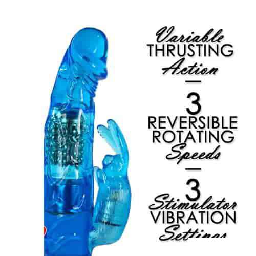 Bunny Slim Rabbit Vibrator For Women - Side View