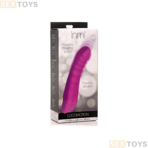 INMI Thrusting Silicone G-Spot Vibrator for Women - Back View