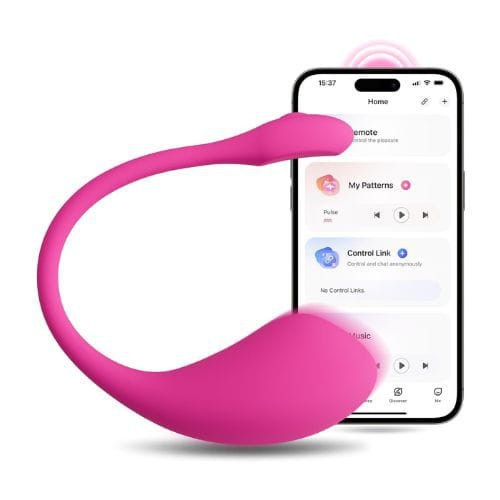 Lovense LUSH 2 Wireless App Control Vibrator - Front View