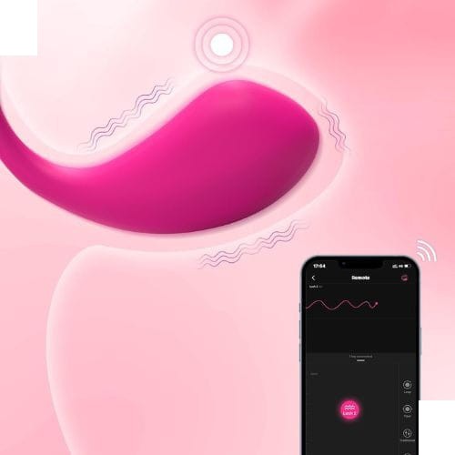 Lovense LUSH 2 Wireless App Control Vibrator - Side View