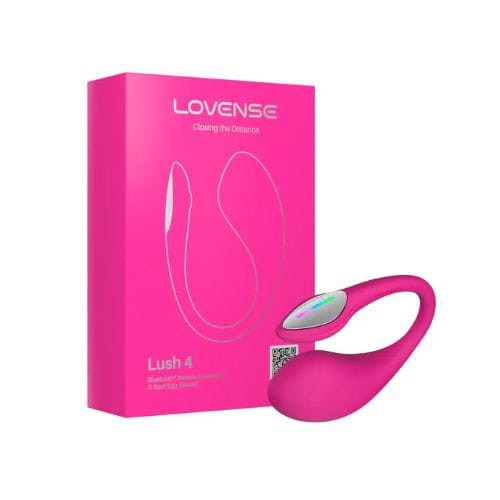 Lovense LUSH 4 Wireless App Control Smart Vibrator - Back View