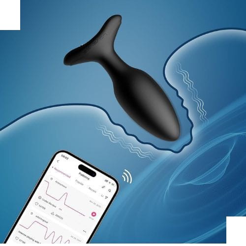 LOVENSE Hush 2 Butt Plug Vibrator Anal Plug - Side View
