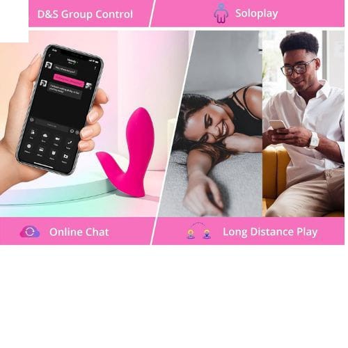 Lovense FLEXER Smart App Control Panty Vibrator  - Side View
