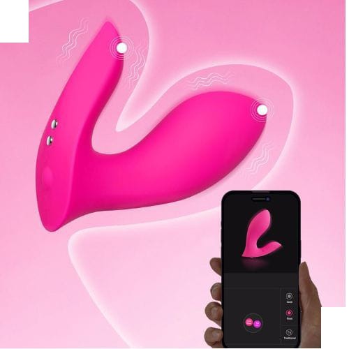 Lovense FLEXER Smart App Control Panty Vibrator  - Detail View